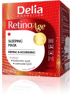 Ujędrniająco-odżywcza maska do twarzy na noc z retinolem, RETINOAGE 50ml