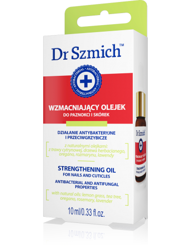 Wzmacniający olejek do paznokci i skórek DR SZMICH, 10ml