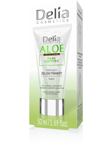 Aloe jelly care matting face gel, 50ml