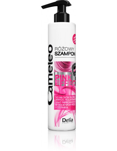 Pielęgnujący szampon z z efektem różowych refleksów CAMELEO PINK EFFECT 250ml