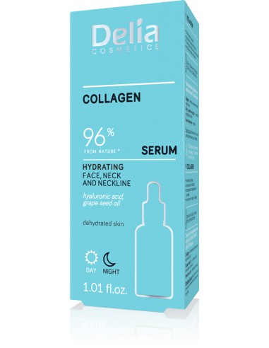Hydrating face, neck & neckline serum, 30 ml