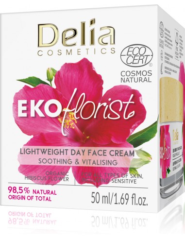 Lightweight day face cream soothing &vitalising, 50 ml
