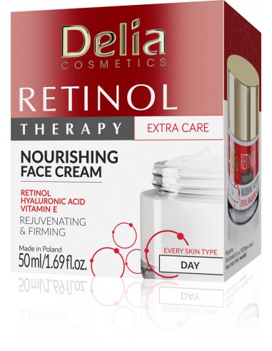 Nourishing face cream with retinol, 50 ml