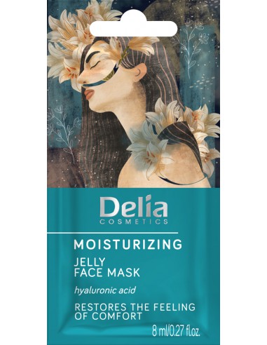 Moisturizing face mask, 8 ml