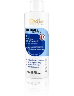 Woda micelarna do twarzy i oczu i ust DERMO SYSTEM DELIA COSMETICS