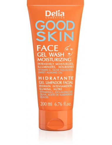 Moisturizing face gel wash, 200 ml