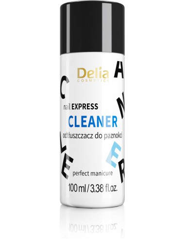 Odtłuszczacz do paznokci Nail Express Cleaner DELIA COSMETICS 100 ml
