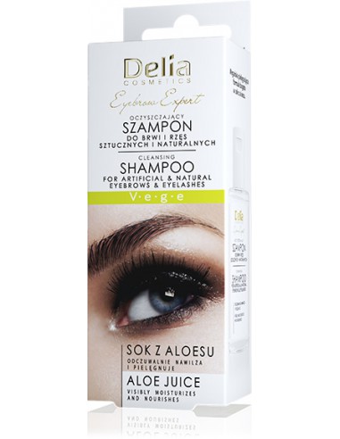 Cleansing shampoo for eyebrows and eyelashes, 50 ml
