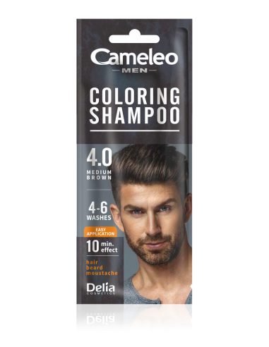 Nowość! Męski szampon koloryzujący, szamponetka CAMELEO MEN, 15ml