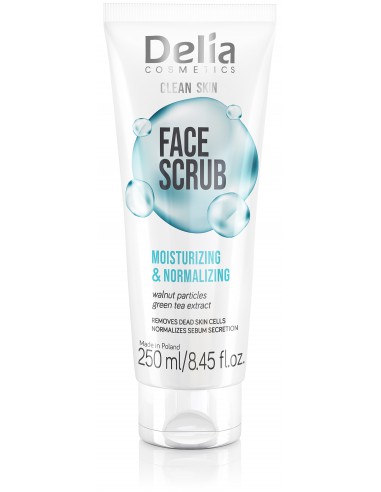 Clean Skin Face Scrub, 250 ml